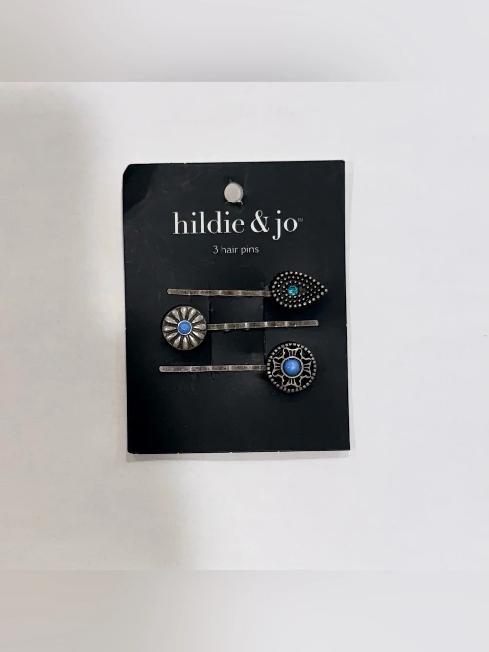 NEW hildie & jo 3 ornamented hair pins